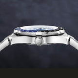 Shop Authentic Tag Heuer Aquaracer GMT Calibre 6 Automatic Blue Dial Silver Steel Strap Watch for Men - WAY201T.BA0927 - Luxxuri