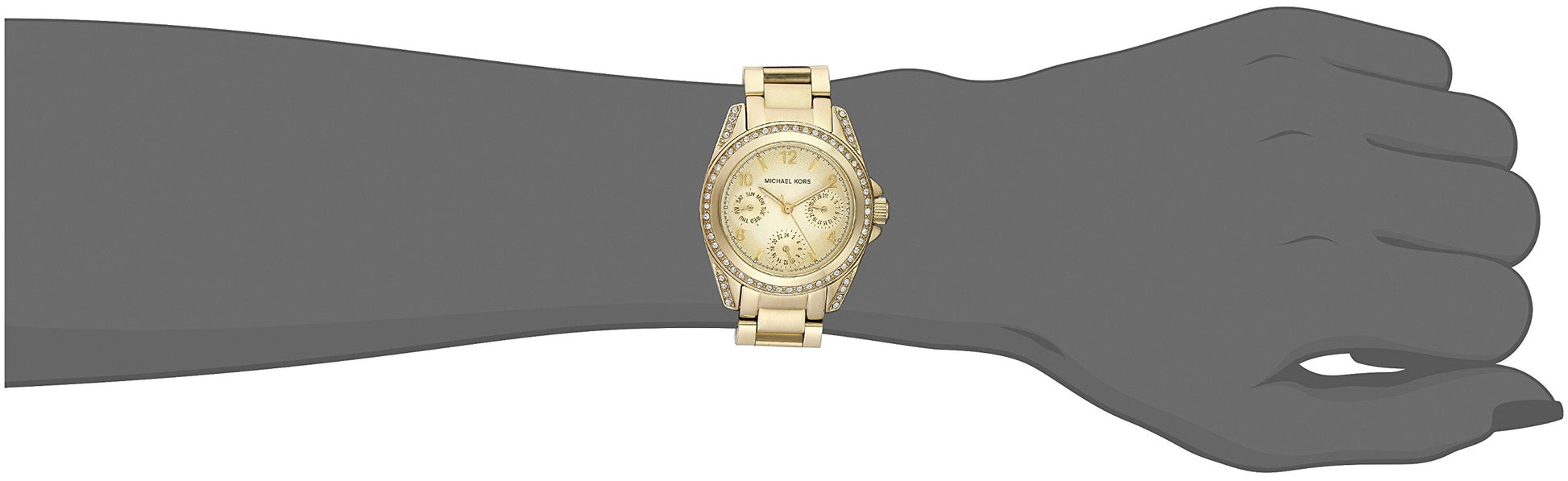  Shop Authentic Michael Kors Blair Gold Dial Gold Steel Strap Watch for Women - MK5639 - Luxxuri