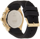 Shop Authentic Guess Athena Gold Dial Black Rubber Strap Watch For Women - GW0030L2 - Luxxuri