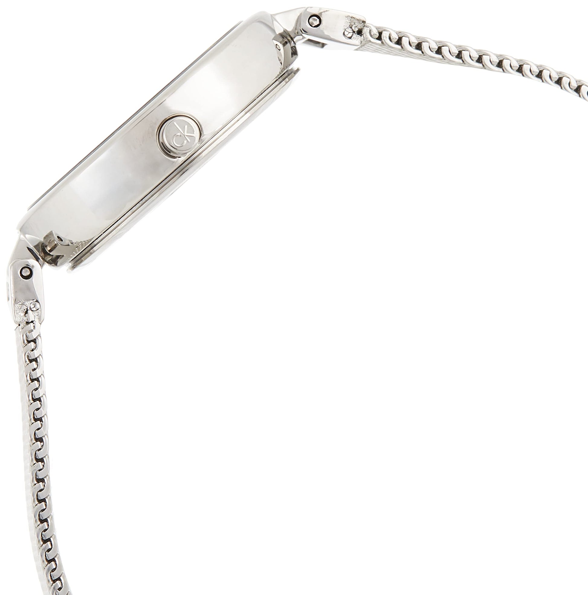  Shop Authentic Calvin Klein Authentic Black Dial Silver Mesh Bracelet Watch for Women - K8G23121 - Luxxuri