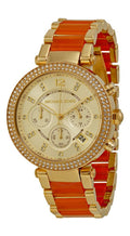  Shop Authentic Michael Kors Parker Gold Dial Two Tone Steel Strap Watch for Women - MK6139 - Luxxuri