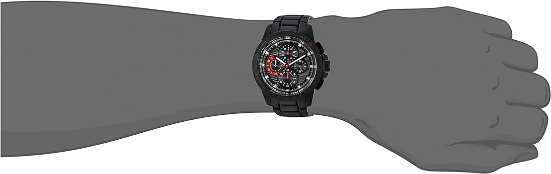  Shop Authentic Michael Kors Ryker Chronograph Black Dial Black Steel Strap Watch For Men - MK8529 - Luxxuri