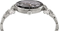Versace Greca Sport Quartz Black Dial Silver Steel Strap Watch For Men - VEZ300321