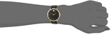  Shop Authentic Movado Ultra Slim Black Dial Black Leather Strap Watch For Women - 0607091 - Luxxuri