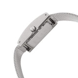  Shop Authentic Guess Nouveau Diamonds Silver Dial Silver Mesh Bracelet Watch for Women - W0127L1 - Luxxuri