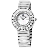  Shop Authentic Swarovski Lovely Crystal Mother of Pearl Dial Silver Steel Strap Watch for Women - 1160307 - Luxxuri