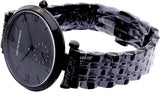  Shop Authentic Emporio Armani Gianni T Bar Analog Black Dial Black Steel Strap Watch For Men - AR11299 - Luxxuri