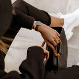  Shop Authentic Daniel Wellington Petite Ashfield Black Dial Black Mesh Strap Watch For Women - DW00100245 - Luxxuri