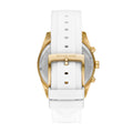  Shop Authentic Michael Kors Hadyn Chronograph White Dial White Rubber Strap Watch for Women - MK7484 - Luxxuri
