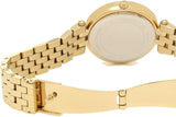  Shop Authentic Michael Kors Mini Darci Quartz Black Dial Gold Steel Strap Watch For Women - MK3738 - Luxxuri