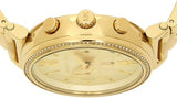  Shop Authentic Michael Kors Sofie Chronograph Quartz Gold Dial Gold Steel Strap Watch For Women - MK6559 - Luxxuri