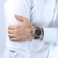 Maserati Circuito Blue Dial Blue Leather Strap Watch For Men - R8851127003