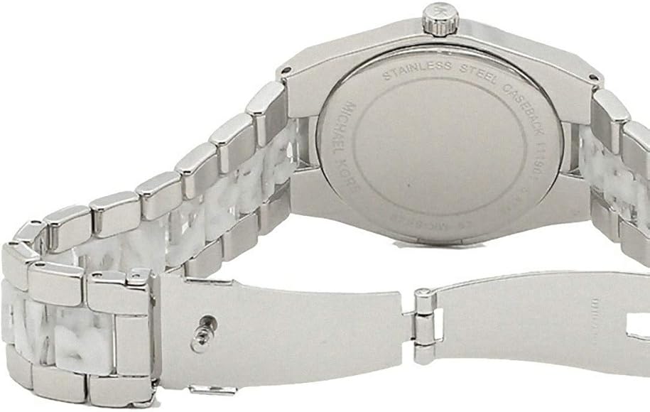  Shop Authentic Michael Kors Channing Quartz White Dial Two Tone Steel Strap Watch For Women - MK6649 - Luxxuri