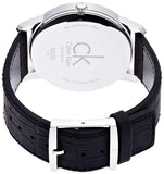  Shop Authentic Calvin Klein City Quartz Black Dial Black Leather Strap Watch for Men - K2G2G1C3 - Luxxuri