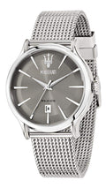  Shop Authentic Maserati Epoca Grey Dial Grey Mesh Bracelet Watch For Men - R8853118002 - Luxxuri
