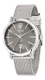  Shop Authentic Maserati Epoca Grey Dial Grey Mesh Bracelet Watch For Men - R8853118002 - Luxxuri