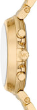  Shop Authentic Michael Kors Maren Chronograph Gold Dial Gold Steel Strap Watch for Women - MK7493 - Luxxuri