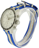  Shop Authentic Tissot Quickster Chronograph NBA Golden State Warriors White Dial Two Tone NATO Strap Watch for Men - T095.417.17.037.15 - Luxxuri