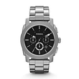  Shop Authentic Fossil Machine Chronograph Black Dial Silver Steel Strap Watch for Men - FS4776 - Luxxuri