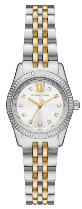  Shop Authentic Michael Kors Lexington Analog Silver Dial Two Tone Steel Strap Watch for Women - MK4740 - Luxxuri