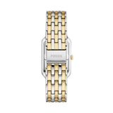  Shop Authentic Fossil Raquel Three Hand Mother of Pearl Dial Two Tone Steel Strap Watch For Women - ES5305 - Luxxuri