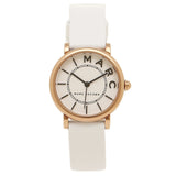  Shop Authentic Marc Jacobs Roxy White Dial White Leather Strap Watch for Women - MJ1562 - Luxxuri
