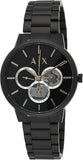  Shop Authentic Armani Exchange Cayde Chronograph Black Dial Black Steel Strap Watch for Men - AX2748 - Luxxuri