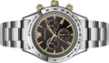 Shop Authentic Versace Classic Chronograph Quartz Black Dial Silver Steel Strap Watch For Men - VEV700419 - Luxxuri