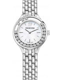  Shop Authentic Swarovski Lovely Crystals Mini White Dial Silver Steel Strap Watch for Women - 5242901 - Luxxuri