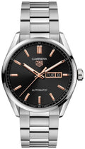  Shop Authentic Tag Heuer Carrera Black Dial Silver Steel Strap Watch for Men - WBN2113.BA0639 - Luxxuri