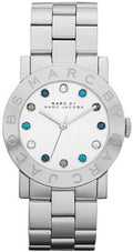  Shop Authentic Marc Jacobs Amy White Dial Silver Steel Strap Watch for Women - MBM3140 - Luxxuri