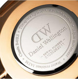  Shop Authentic Daniel Wellington Bristol Black Dial Brown Leather Strap Watch For Men - DW00100125 - Luxxuri