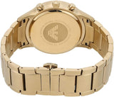  Shop Authentic Emporio Armani Renato Chronograph White Dial Gold Steel Strap Watch For Men - AR11332 - Luxxuri