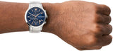  Shop Authentic Emporio Armani Renato Chronograph Blue Dial Silver Steel Strap Watch For Men - AR11458 - Luxxuri