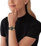  Shop Authentic Michael Kors Lexington Black Dial Black Leather Strap Watch For Women - MK4748 - Luxxuri