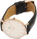  Shop Authentic Daniel Wellington Classic Reading White Dial Black Leather Strap Watch For Men - DW00100014 - Luxxuri