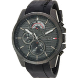 Shop Authentic Tommy Hilfiger Decker Black Dial Black Rubber Strap Watch for Men - 1791352 - Luxxuri