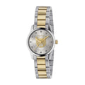  Shop Authentic Gucci G Timeless Quartz Diamonds Silver Dial Two Tone Steel Strap Watch For Women - YA1265016 - Luxxuri