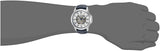  Shop Authentic Fossil Grant Automatic Skeleton Silver Dial Blue Leather Strap Watch for Men - ME3111 - Luxxuri