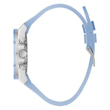  Shop Authentic Guess Athena Active Life Clear White Dial Blue Rubber Strap Watch for Women - GW0409L1 - Luxxuri