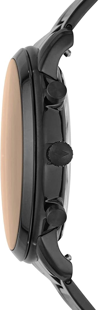  Shop Authentic Fossil Neutra Chronograph Black Dial Black Steel Strap Watch for Men - FS5525 - Luxxuri