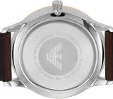  Shop Authentic Emporio Armani Giovanni Quartz White Dial Brown Leather Strap Watch For Men - AR11211 - Luxxuri