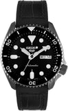  Shop Authentic Seiko 5 Sport Automatic Black Dial Black Silicone Strap Watch For Men - SRPD65K3 - Luxxuri