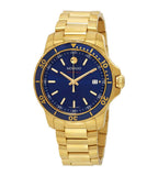 Shop Authentic Movado Series 800 Blue Dial Gold Steel Strap Watch For Men - 2600144 - Luxxuri