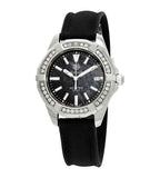  Shop Authentic Tag Heuer Aquaracer Diamonds Mother of Pearl Black Dial Black Nylon Strap Watch for Women - WAY131P.FT6092 - Luxxuri