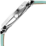  Shop Authentic Emporio Armani Gianni T Bar Analog Crystals Silver Dial Blue Leather Strap Watch For Women - AR11443 - Luxxuri