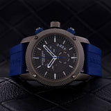  Shop Authentic Burberry Sports Chronograph Black Dial Blue Rubber Strap Watch for Men - BU7714 - Luxxuri