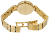  Shop Authentic Calvin Klein Authentic Silver Dial Gold Steel Strap Watch for Women - K8G23546 - Luxxuri