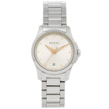  Shop Authentic Gucci G Timeless Quartz Champagne Dial 27mm Watch For Women - YA126593 - Luxxuri