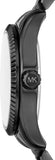  Shop Authentic Michael Kors Lexington Lux Black Dial Black Steel Strap Watch For Women - MK7442 - Luxxuri